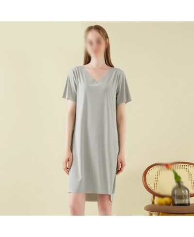 1pcs Women's Short Sleeve Nightdress New Summer Sleepwear Loose Home Clothing Daily Costumes Girl Birthday Gift $43.64 - Slee...