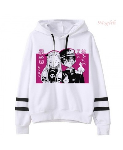 Jibaku Shounen Hanako Kun Anime Printed Hoodie Women Harajuku Ulzzang Korean Style Kawaii Toilet Bound Manga Sweatshirts Fema...