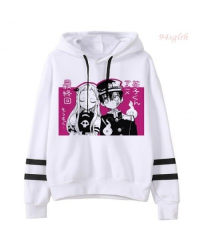 Jibaku Shounen Hanako Kun Anime Printed Hoodie Women Harajuku Ulzzang Korean Style Kawaii Toilet Bound Manga Sweatshirts Fema...