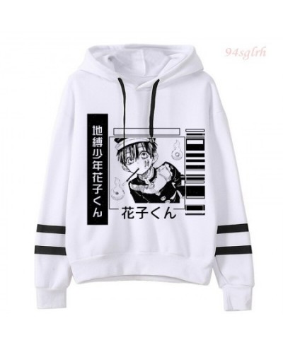 Jibaku Shounen Hanako Kun Anime Printed Hoodie Women Harajuku Ulzzang Korean Style Kawaii Toilet Bound Manga Sweatshirts Fema...