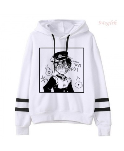 Jibaku Shounen Hanako Kun Anime Printed Hoodie Women Harajuku Ulzzang Korean Style Kawaii Toilet Bound Manga Sweatshirts Fema...