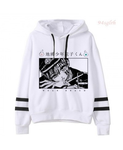 Jibaku Shounen Hanako Kun Anime Printed Hoodie Women Harajuku Ulzzang Korean Style Kawaii Toilet Bound Manga Sweatshirts Fema...