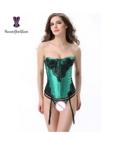 Red Silver Green And Purple Color Slimming Waist Shaper Everyday Body Shapewear Strapless Women Corsets And Bustiers J901 $28...