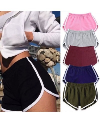 Women's Shorts Summer Simple Basic All-match Short Pants Harajuku Leisure Sexy Shorts Ladies Solid Color Gym Fitness Sweatpan...