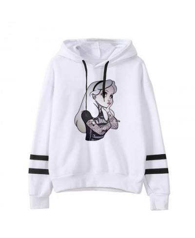 Black Alice In Wonderland Anime Funny Cartoon Hoodies Women Kawaii Manga Sweatshirt Graphic Harajuku Hoody Female $28.02 - Ho...