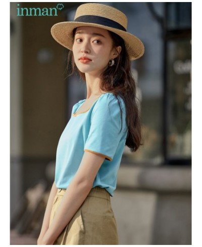 Summer Women's T-shirt Short Sleeve Woman Clothes Versatile Stripe Top Women Kawaii Polo Lapel Fashion Woman Blouses $35.08 -...