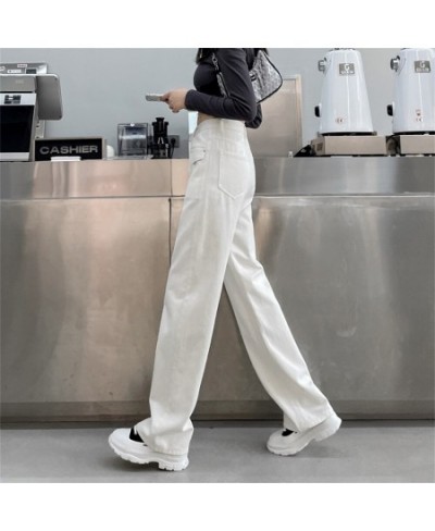 Women Jeans Wide Leg Pants Mom Femme Black Blue Jeans High Waist Woman Trousers 2022 Pantalones Spodnie Damskie $56.50 - Jeans