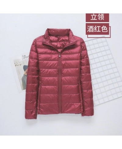 Spring Autumn Women Ultralight Thin Down Jacket White Duck Down Hooded Jackets Warm Winter Coat Parka Female Portable Outwear...