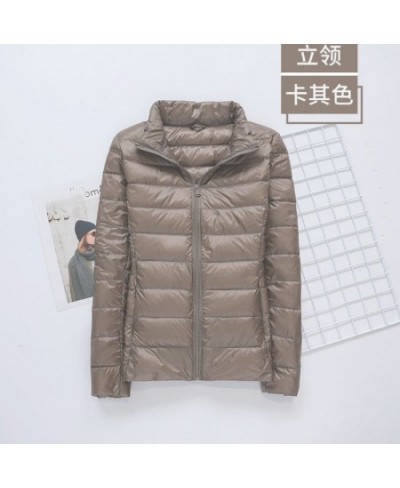 Spring Autumn Women Ultralight Thin Down Jacket White Duck Down Hooded Jackets Warm Winter Coat Parka Female Portable Outwear...