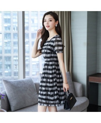 2023 Spring Summer New Chiffon Sexy Mini Dress Bodycon Korean Dresses Elegant Women Party Vestidos Short Sleeve Vintage Dress...