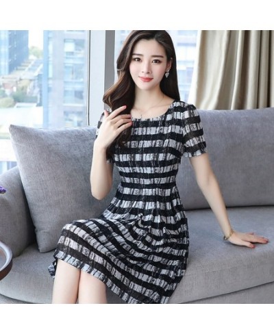 2023 Spring Summer New Chiffon Sexy Mini Dress Bodycon Korean Dresses Elegant Women Party Vestidos Short Sleeve Vintage Dress...