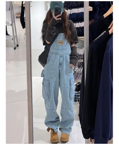 Fashion Women's Y2K Jeans Streetwear Overalls Baggy Pants Women 2022 Simple High Rise Female Trousers Designer Vintage Jean $...