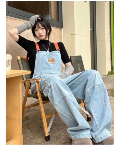 Fashion Women's Y2K Jeans Streetwear Overalls Baggy Pants Women 2022 Simple High Rise Female Trousers Designer Vintage Jean $...