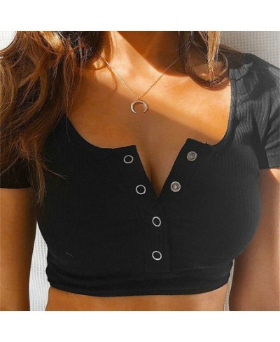 Fashion Women Casual Solid Tank Tops Vest Blouse Sexy Sleeveless Crop Tops Shirt $20.92 - Tops & Tees