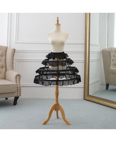 Victorian Dress Pannier Hoop Skirt Bustle Cage Skirt Girls Lolita Fish Bone Cosplay Dress Skirt Petticoat $32.84 - Bottoms