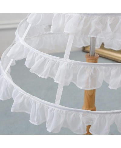 Victorian Dress Pannier Hoop Skirt Bustle Cage Skirt Girls Lolita Fish Bone Cosplay Dress Skirt Petticoat $32.84 - Bottoms