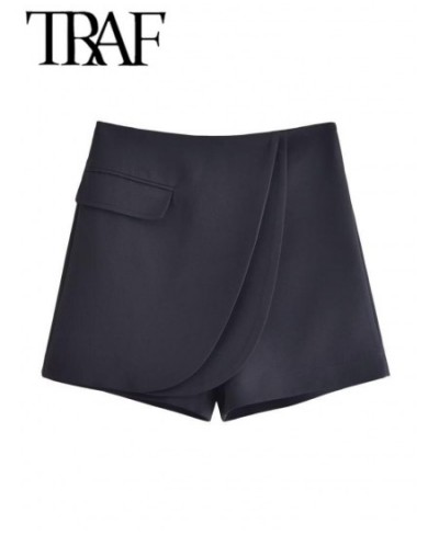 Summer 2023 New Women High Waist Slim Shorts Skirts Female Casual Side Zipper Street Y2K Hot Shorts Chic Shorts Pantalone $29...