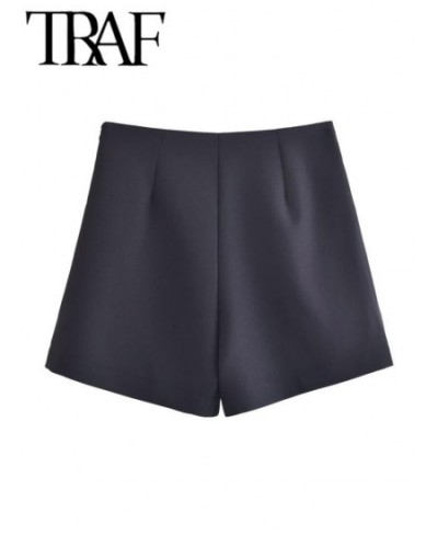 Summer 2023 New Women High Waist Slim Shorts Skirts Female Casual Side Zipper Street Y2K Hot Shorts Chic Shorts Pantalone $29...