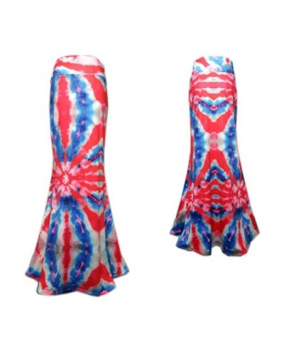 Fashion Women Summer New Long Skirt Flower Printing Charming Elastic High Waist Boho Saia Falda Female Maxi Skirt $37.51 - Sk...