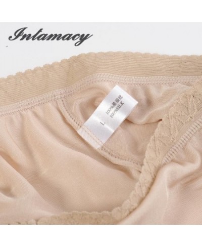 100% real silk pants.Silk Underwear Briefs Knitting silk lace edge comfortable breathable healthy. $29.51 - Underwear