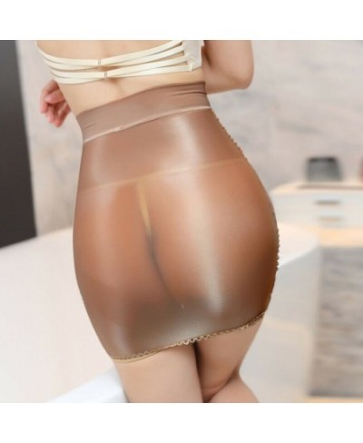 Women Sexy Transparent Mini Skirt High Waisted Tight Stretchy Bodycon Skirt Clubwear Dance Party Skirts $19.39 - Underwear