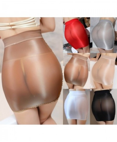 Women Sexy Transparent Mini Skirt High Waisted Tight Stretchy Bodycon Skirt Clubwear Dance Party Skirts $19.39 - Underwear