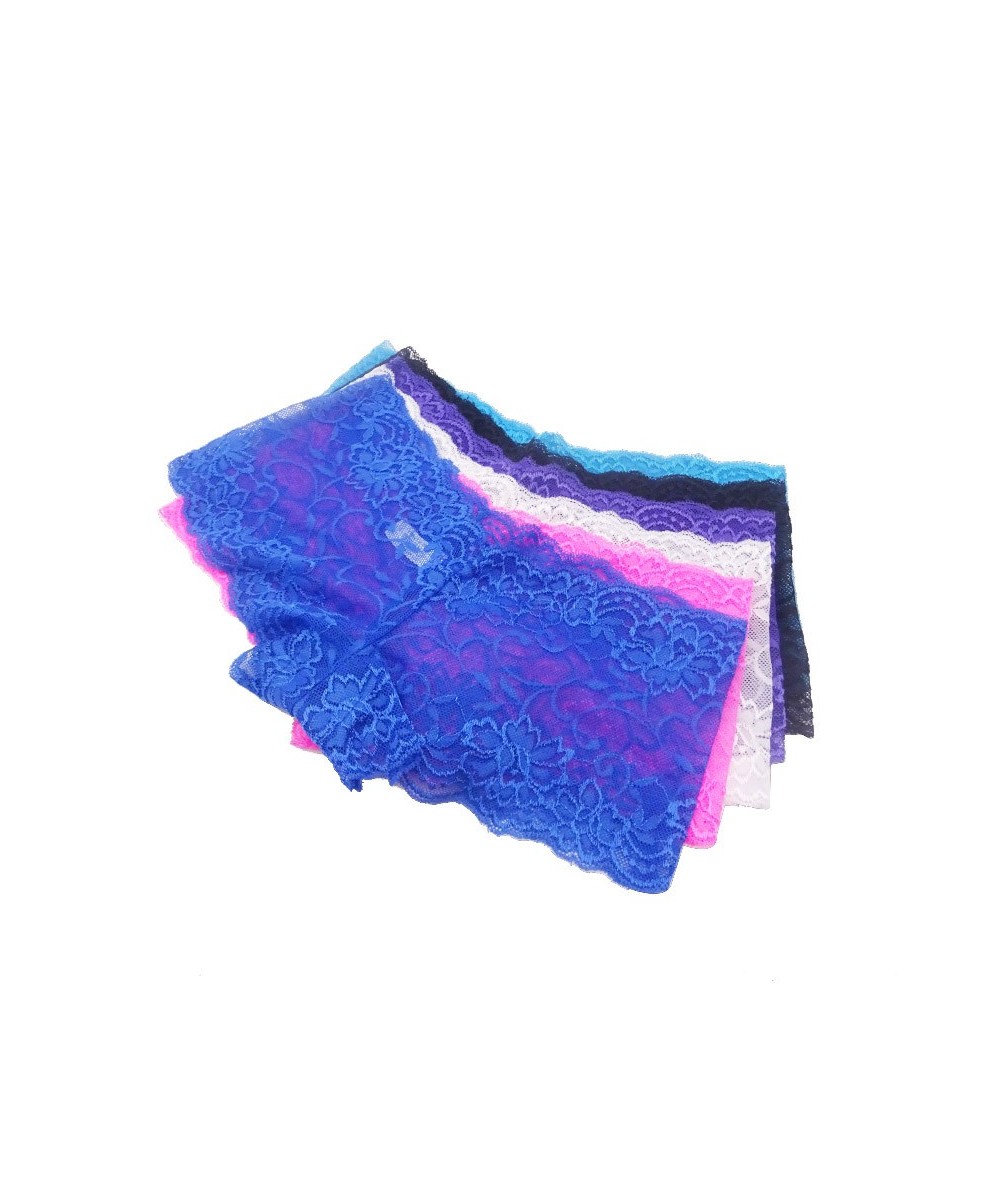 6 Pcs/Lot 2022 Ladies Underwear Women Boyshort Sexy Transparent Lace Panties M L XL XXL 9346 $22.97 - Underwear