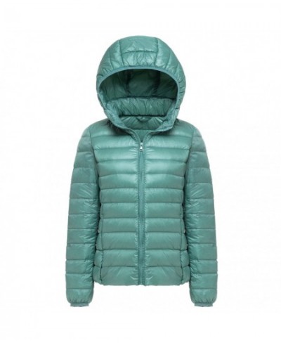 Autumn Winter Women Ultralight Thin Down Jacket 90% White Duck Down Hooded Jackets Warm Coat Parka Female Portable Outwear $3...