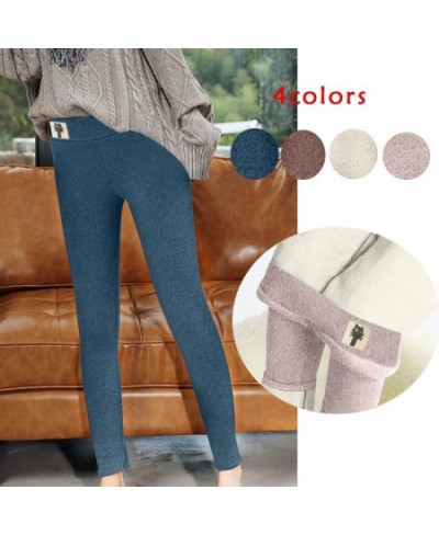 Black Thickening Velvet High Waist Warm Jeans For Women Winter Denim Pants Ladies Leggings Warm Pants Sexy Mujer Puta $30.82 ...