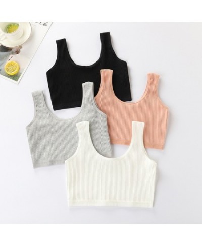 New Fashion Women Sexy Camis Solid Summer Crop Top Female Casual Breathable Tank Tops Vest Sleeveless Streetwear Tanks Teenag...