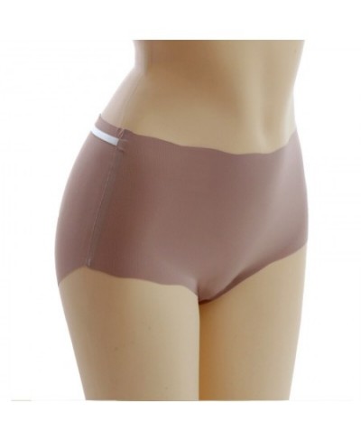 Plus Size Seamless Panties for Women Sexy Summer Ultra-thin Ice Silk Antibacterial Crotch High Waist Female Underwear $11.92 ...