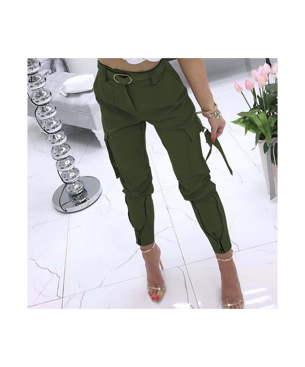 Cargo Pants Women Goth Tight Trend High Waist Pencil Plaid Harajuku Checked Trousers Casual Streetwear Sweatpants Capri $46.6...