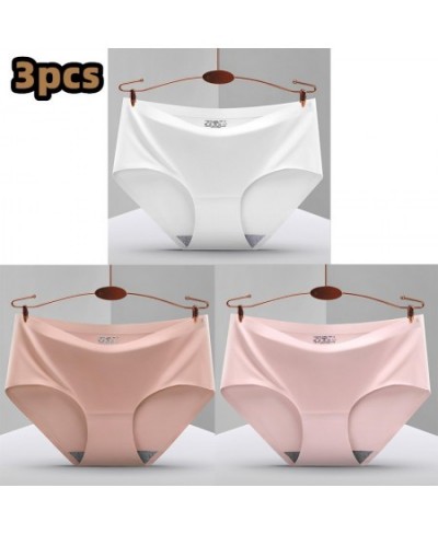 3Pcs Everyday Seamless Briefs Underwear Women Panties Raw-cut Sexy lingerie Hipster Briefs intimate $13.56 - Underwear