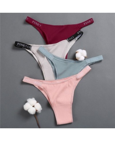 3Pcs/set Low Waist Brazilian Panties Women Cotton Bikini Panties M-XL Lady Comfortable Underwear Female Soft Underpants $13.2...