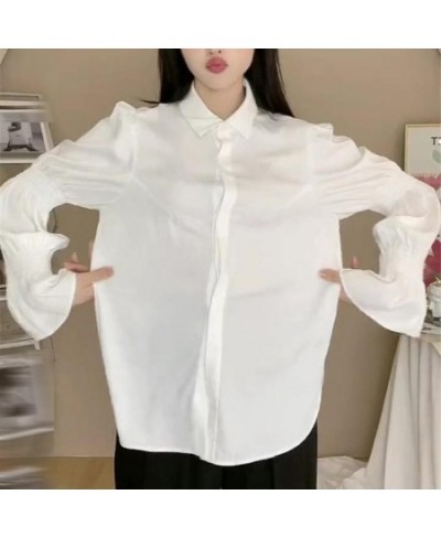 2 Piece Sets Women Asymmetrical Camis Flare Sleeve Solid Shirts All-match Leisure Fashion Cozy Female Ulzzang College Elegant...