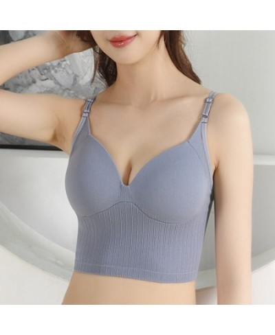 Seamless Tube Top Women Bra One Piece Push Up Underwear Wireless Bralette Beauty Back Cross straps Wrapped Chest Female $26.2...