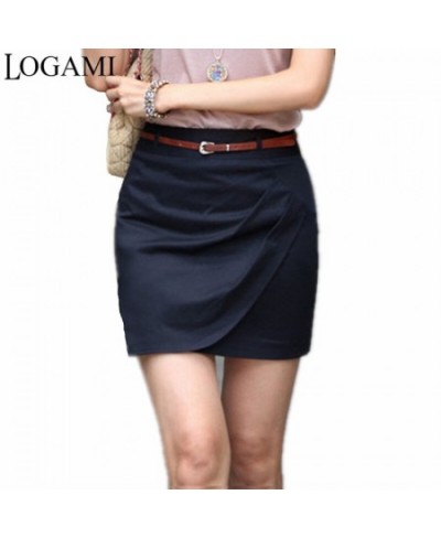 Mini Skirt 2023 Spring Summer High Waist Woman Short Skirt Saia Faldas cortas Cintura Alta Formal Black/Beige Pencil Skirts $...