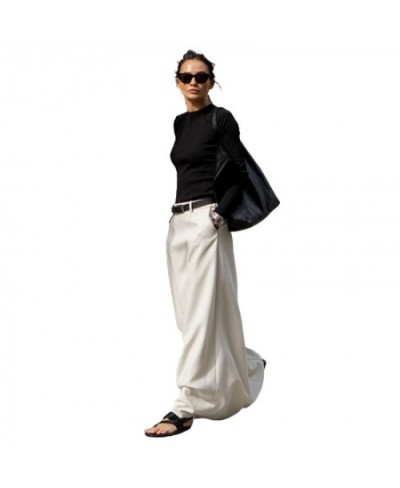 Female Stylish Maxi Skirts H-Line Solid Color Long Skirt For Women Going Out Korean Fashion Clothes 2023 New Summer $65.97 - ...