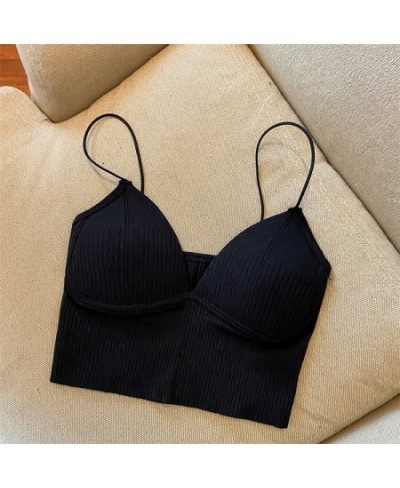 2023 Women Lingerie Push Up Bra with Chest Pad Female Soft Brassreie Fashion Solid Color Top $13.71 - Underwear