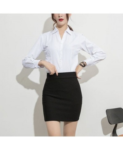 Skirts Women Solid Black Office Ladies Basic High Elastic Sexy Empire Simple All-match Popular Female Skinny Mini Abdomen $23...