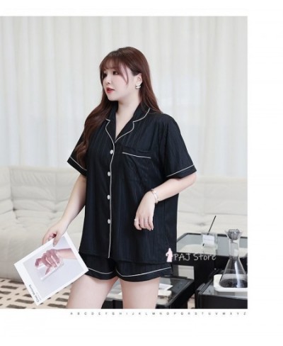 Women Pajamas Set with Shorts Home Outfit Soft Comfortable Clothes for Home Casual Big Size 7XL Womens Loungewear Set $47.72 ...