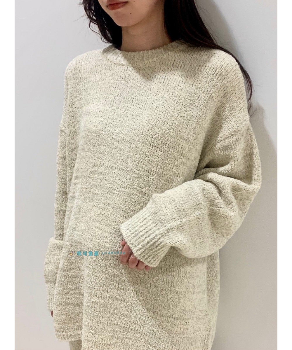 Japan Original GP Winter Sleepwear Solid Color Knitted Sweater Style Pajamas Home Wear Loungewear $93.92 - Sleepwears