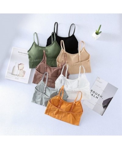 Women's Sexy Seamless Suspender Bra Top with Breathable Chest Pad - Underwear Breast Wrap Lingerie for Women $15.35 - Underwear