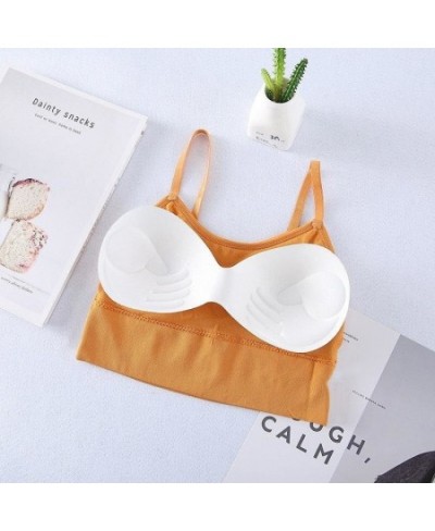 Women's Sexy Seamless Suspender Bra Top with Breathable Chest Pad - Underwear Breast Wrap Lingerie for Women $15.35 - Underwear