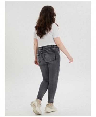 2023 Spring tapered fit petite jeans Stretchable Denim Jeans for Woman $42.28 - Jeans