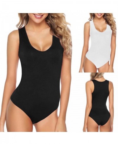 Bodysuit For Women Shapewear Seamless Sculpting Long Sleeve Rompers for Women Womens Jumpsuit Elegant Womens Casual Jumpsuit ...