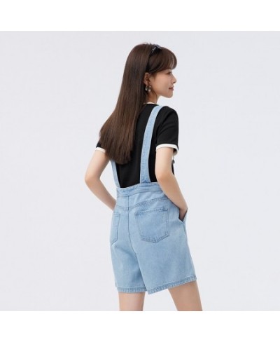 Jeans Women Asymmetric Strap Pants 2023 Summer New Cool Loose Shorts Trend $86.45 - Jeans