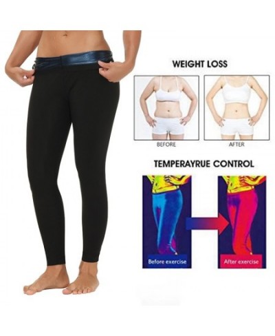 Women Thermal Leggings Workout Sauna Pants Body Shaper Sweat Shapewear Weight Loss Slimming Leggins Waist Trainer Thigh Trimm...