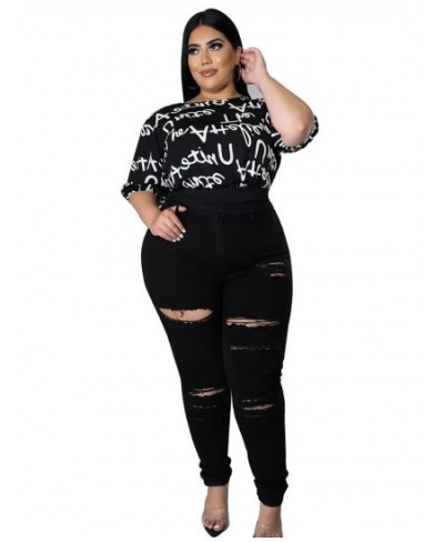 Plus Size Women Clothing Blusas Summer Blouses Elegant Fashion Lady Short Sleeve Print Tshirt Wholesale Bulk $36.64 - Plus Si...