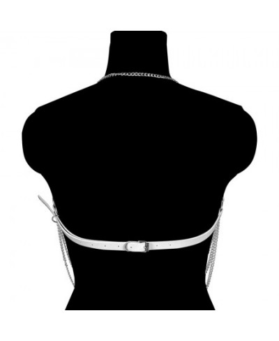 White Women's Chain Waist Belt Fashion Sexy Erotic Lingerie Multilayer Metal Body Jewelry Female Trendy Clothing Sword Belt $...